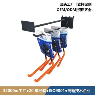 泡壳挂钩吸卡包装车库浸塑工业工厂承重强力家用防锈墙壁五金工具