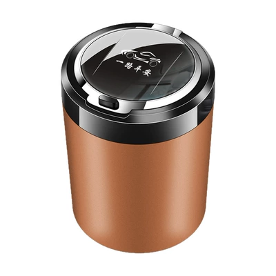 Car ashtray: Luminous with Lid Button
