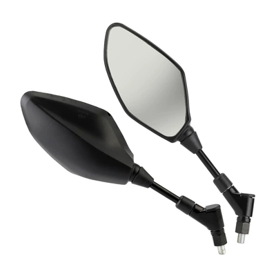 Yamaha Mt-09 Tracer: Large field of view rear view auxiliary mirror