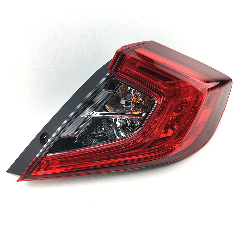 Aplicable a Honda 16 17 años Civic luz trasera semi-conjunto Civic luz trasera delantero de freno cubierta luz de marcha atrás