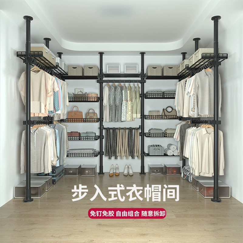 Вешалка для вешалок без перфорации Интерьер многофункциональная напоенная вешалка для спальни вешалка для одежды фабрика одна оптовая продажа