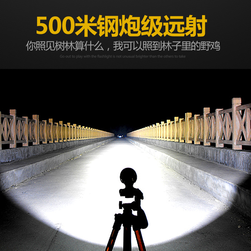 SHENYU 손전등 강한 빛 충전 야외 홈 장거리 슈퍼 밝은 다기능 비상 내구성 오래 지속 YUANLUO