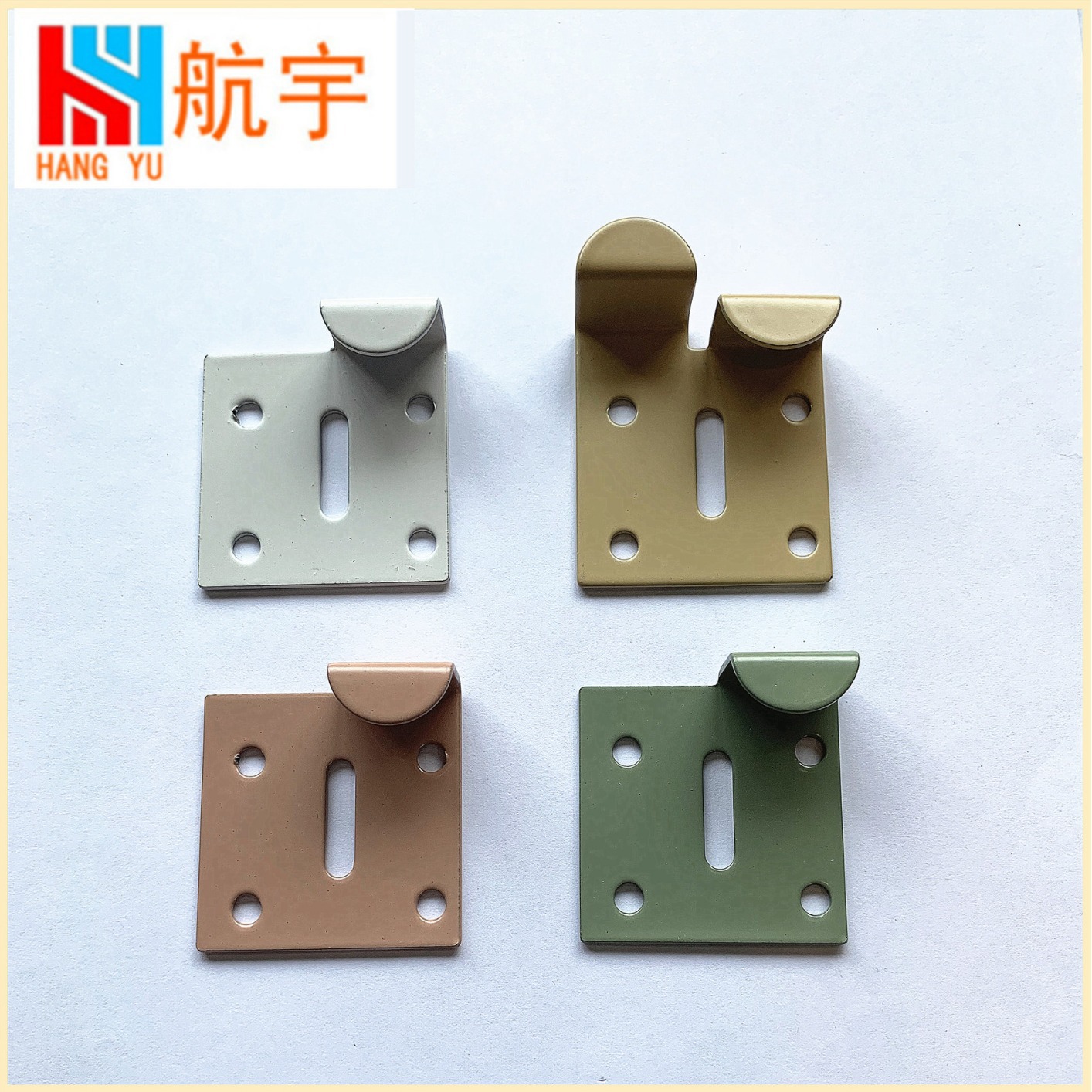 石材瓷砖干挂件喷漆不锈钢双弯挂件 出口彩色喷漆挂件 幕墙干挂