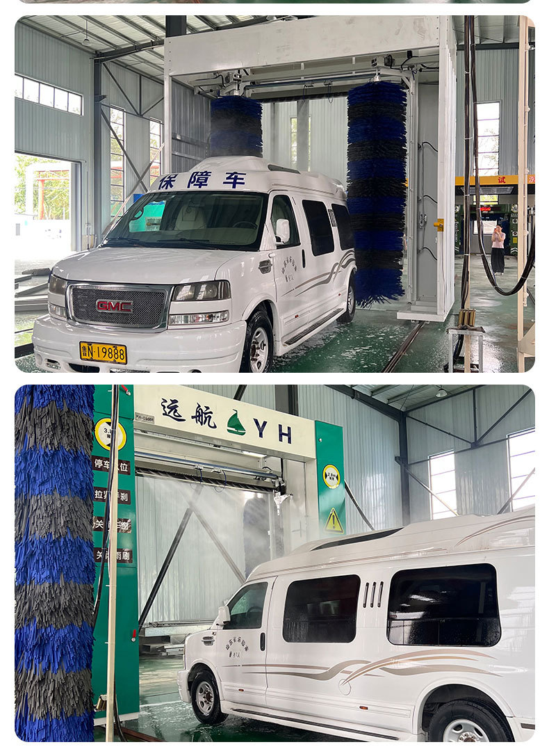 Large bus and truck washing equipment, gantry-type reciprocating high-pressure cleaning machine, fully automatic bus washing machine