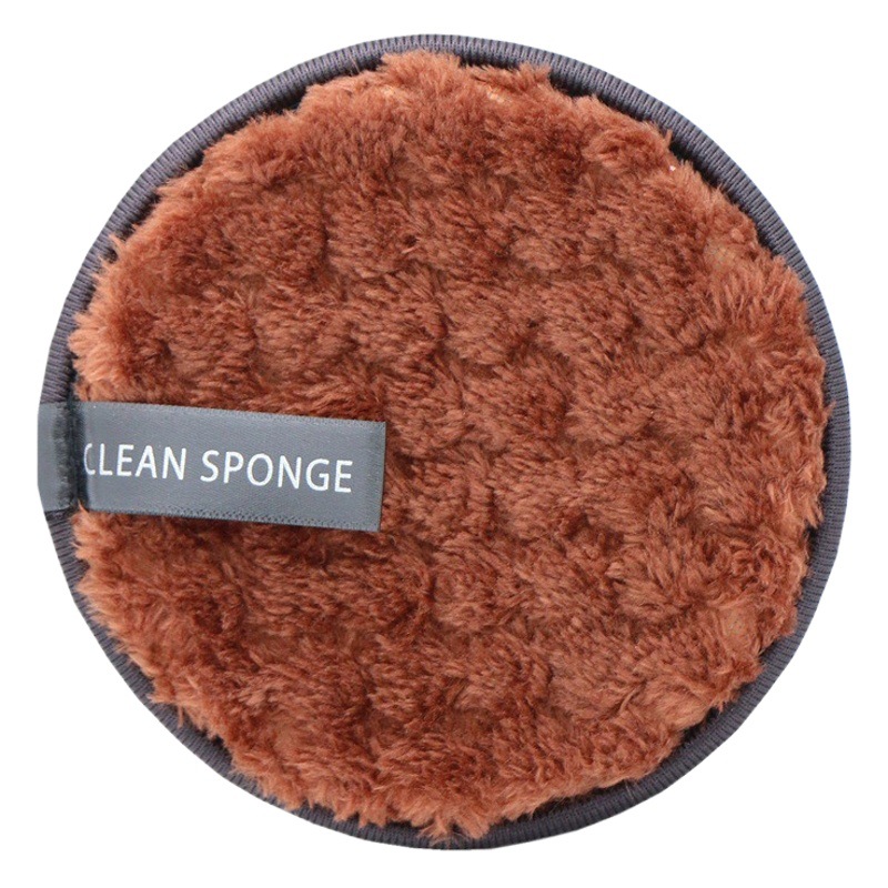 Venta caliente piña celosía agua perezosa removedor de maquillaje soplo de polvo redondo lavable Limpieza de doble cara mojado polvo soplo removedor de maquillaje pad en stock