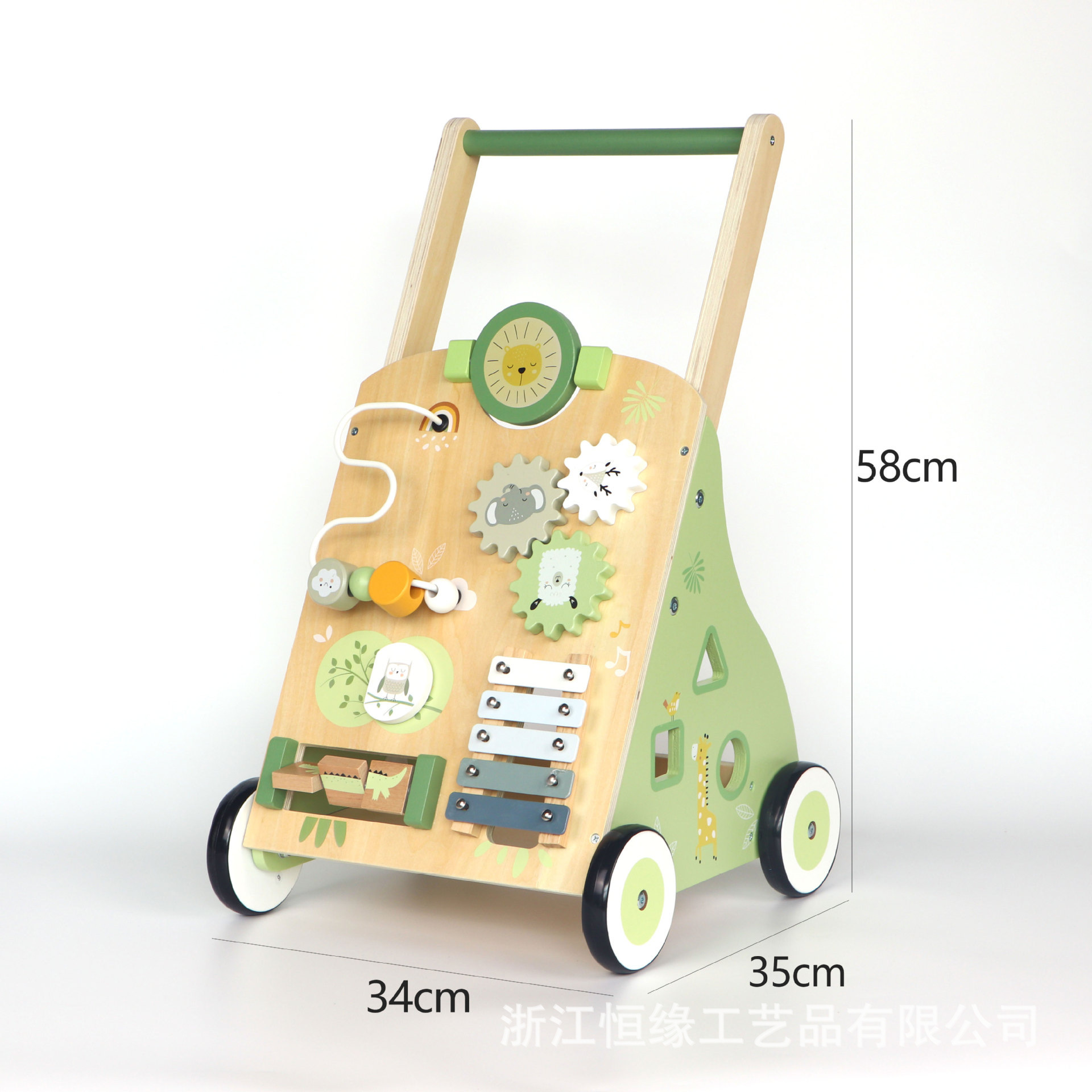 Fábrica directa de juguetes de puzzle niños tablero de madera tablero de pintura estante tablero de cálculo elevación tablero de aprendizaje magnético tablero blanco