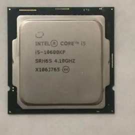 适用CPU i5-10600KF 六核心十二线程的处理器4.1GHz 12MB LGA 120