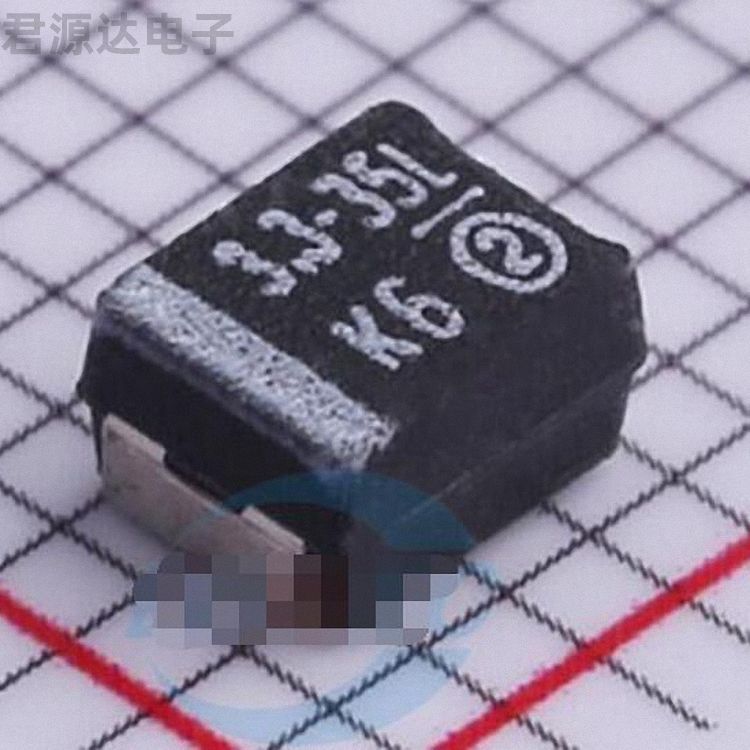 293D335X9035B2TE3描述3.3uF ±10% 35V 钽电容