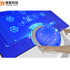 Guandu Technology 2021 new pattern Hemisphere interactive screen Three screen linkage