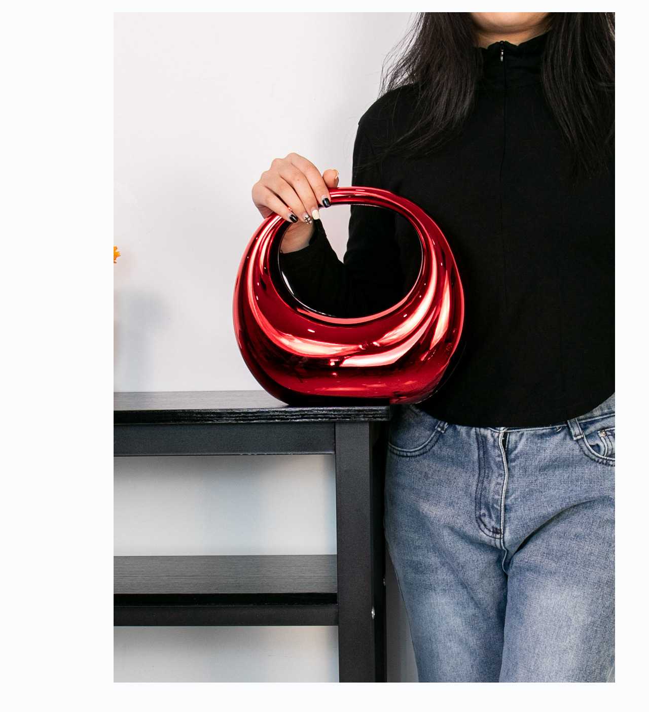 Single Shoulder Strap Strap Type Cloud Shape Bag Bags Type Arylic Solid Color Other Evening Bags
