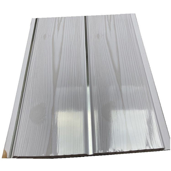 Nuevo diseño de alto brillo impresión impresión de transferencia de película cubierta Pvc techo techo de 250mm de ancho