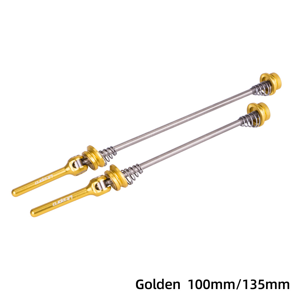 ZTTO /Litepro Bicicleta de montaña Aleación de titanio Juego de ruedas de barra de demolición rápida Juego de ruedas de carretera de montaña