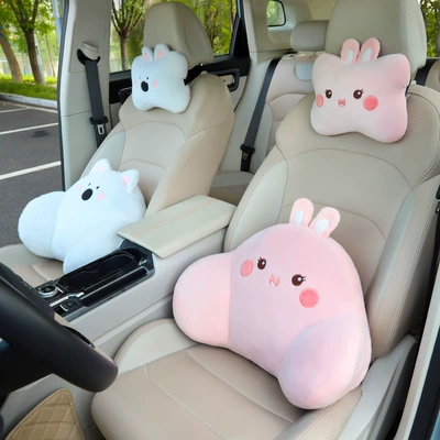 Cushion, Car Lumbar Support Pillow, Headrest