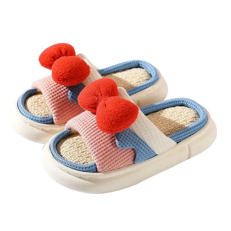 Домашние тапочки из конопли для родителей и детей, дезодорант из мультфильма интернет-знаменитостей, Универсальный популярный, супер удобный, антистатический, супер мягкий, красивый