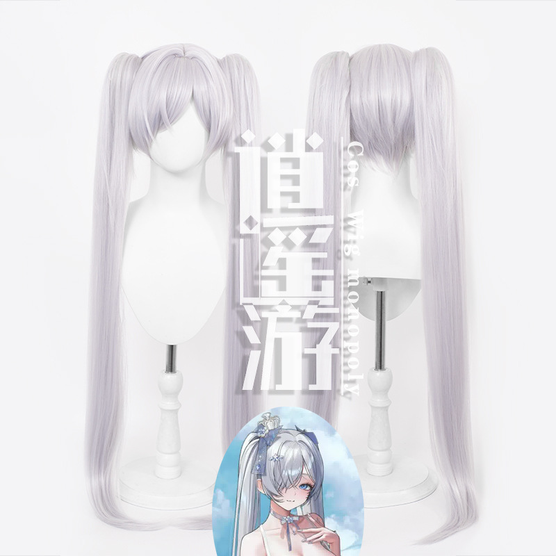 Xiaoyouyou Cinderella Cos Wig Nikki Goddess of Victory Artificial Human Scalp Top Game Cosplay Wig