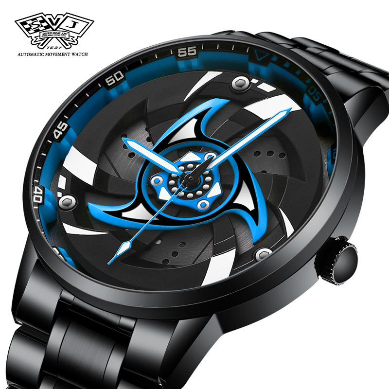 Svj Dropshipping Watch for Men 360 ° Rotating Waterproof Engine Clutch Motorcycle Luminous Cross-Border Quartz Watch Svj Dropshipping Watch for Men 360 ° Rotating Waterproof Engine Clutch Motorcycle Luminous Cross-Border Quartz Watch