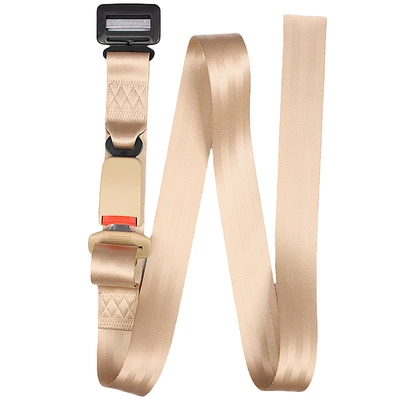 Safety Belt, Co-pilot Fixation, Pregnancy – Other Automotive Safety Supplies - buckle-b-style-beige-no-decoration-widened-and-thickened-hardware