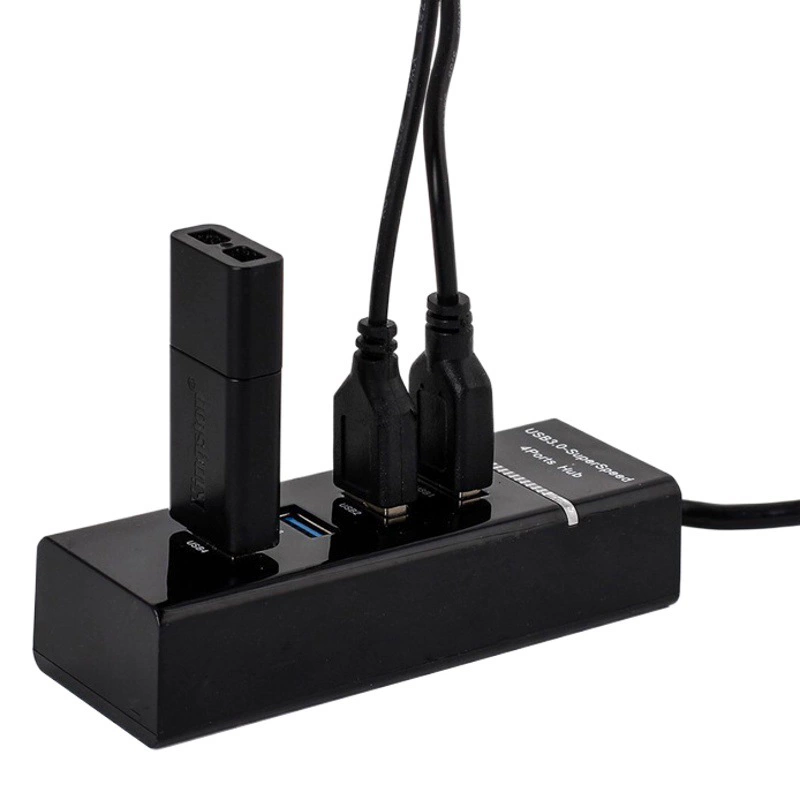 Многофункциональный USB-концентратор 3.0: высокоскоростной USB-разветвитель, расширитель интерфейсов для компьютера