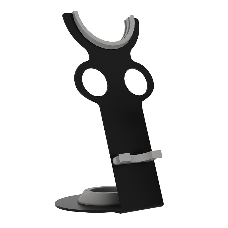 ダイソンヘアドライヤーホルダー、縦型穴あけ不要、理髪店用ダイソン収納ラック、ヘアドライヤー卓上収納ラック、多機能収納ラック