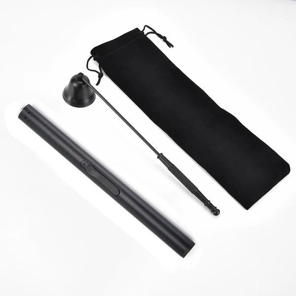 Black bell + igniter, velvet bag