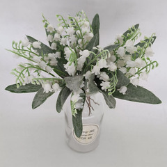 ins風小清新鈴蘭花 仿真花假花 臥室客廳花束擺設裝飾擺件DIY手工