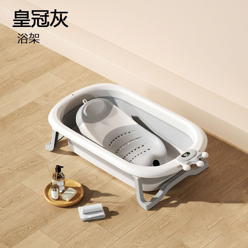 Baños para bebés Baños para bebés Baños de baño grandes plegables para niños pequeños
