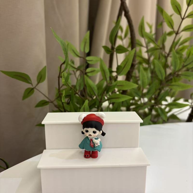 妹妹系列萌粒二创改娃手办摆件公仔潮玩diy盲盒小挂件挂饰手机链|undefined