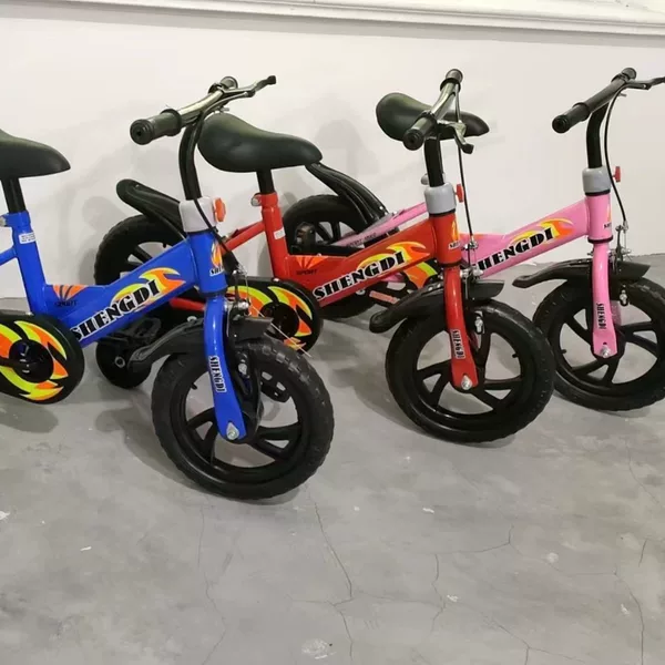 New Kidsren's Bicycle Foldableable Stroller for Boys and Girls 3-10 Years Old Baby Bicycle with Auxiliary Wheels