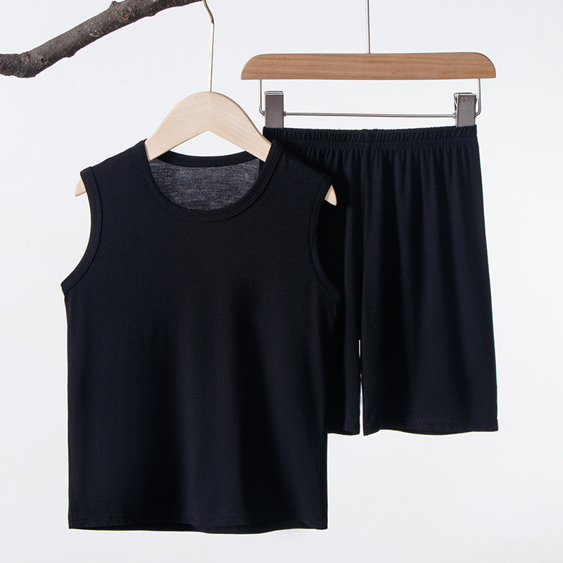Vest, black set