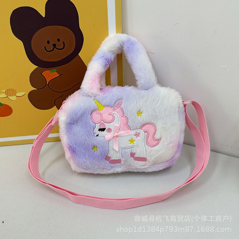 メーカー卸売ベルベットバッグ玩具クロミ斜めショルダーバッグいちご熊ぬいぐるみ日系ハンドバッグサンリオ|undefined