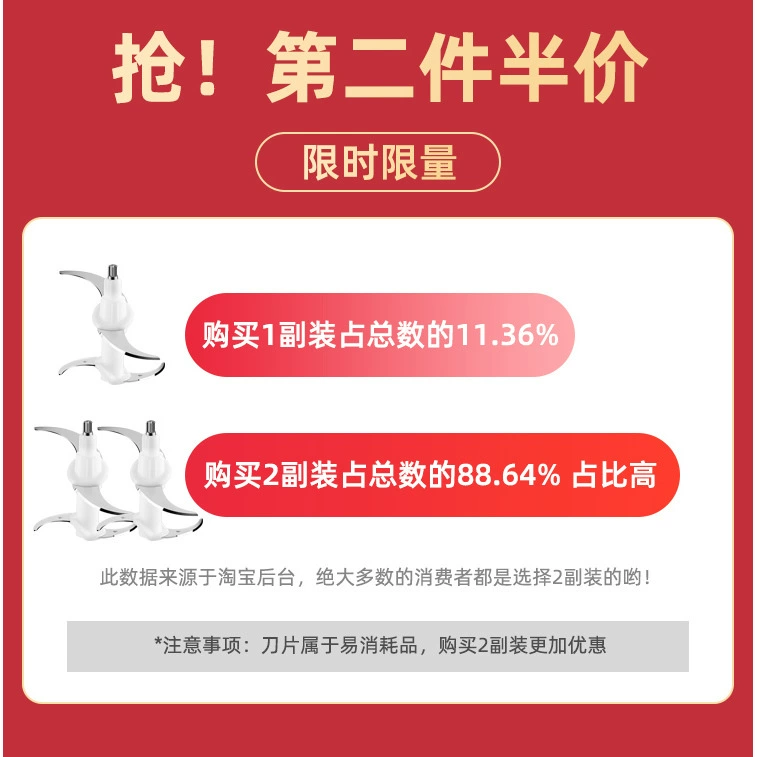 Genuine blade with accessories, S2, A81, A808, A818