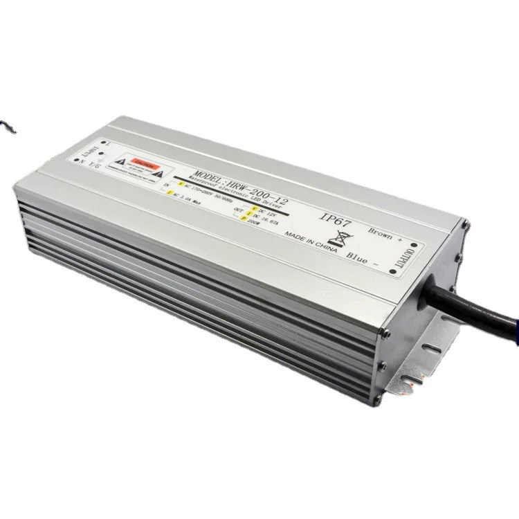Waterproof lamp, light strip with light, switch key, 24v, 200W