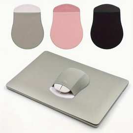 跨境现货笔记本电脑粘贴式鼠标袋便携一体式杂物包数码配件收纳包