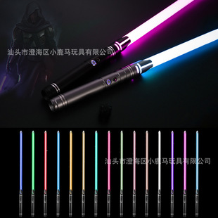 新款星球大战激光剑 光剑变装儿童玩具15色二合一金属激光剑批发-阿里巴巴