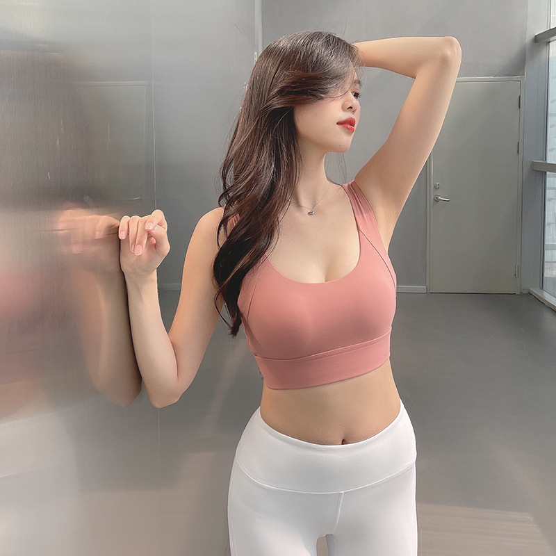 11003运动内衣女跑步胸衣聚拢健身文胸bra美背瑜伽背心