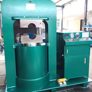 Steel wire rope pressing machine Four-beam column type small fast steel wire machine Prestressed steel wire winding crimping machine
