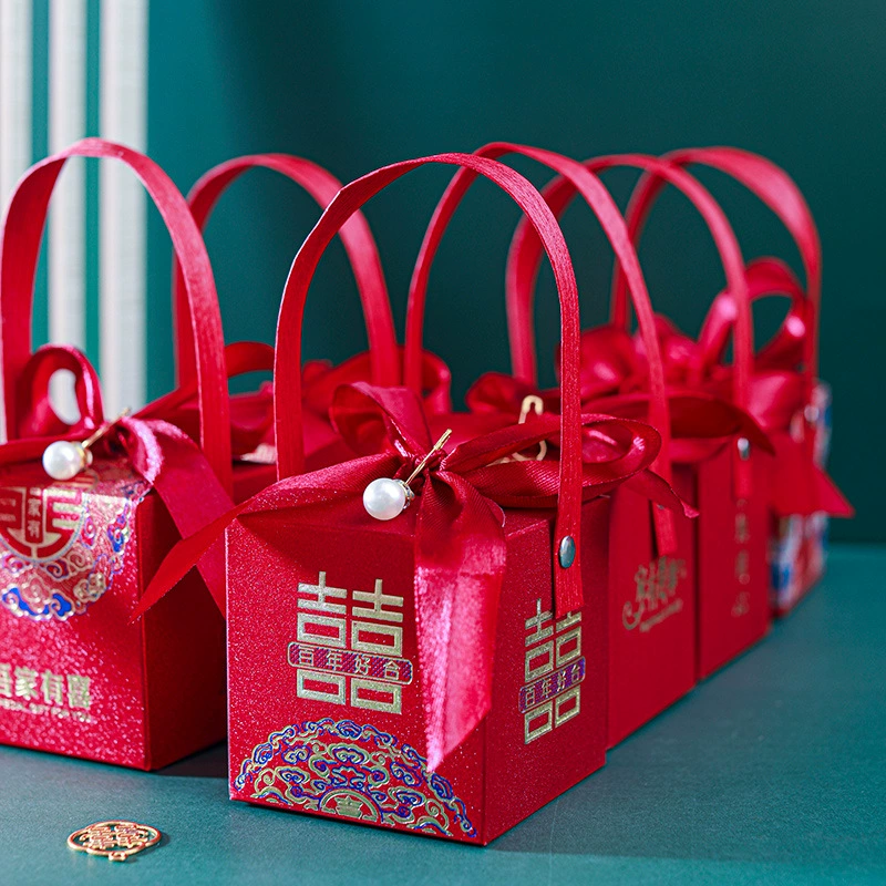 Свадебная коробка для конфет, свадебная сумка-тоут для конфет, подарочная коробка для сладостей, роскошная свадебная коробка для конфет