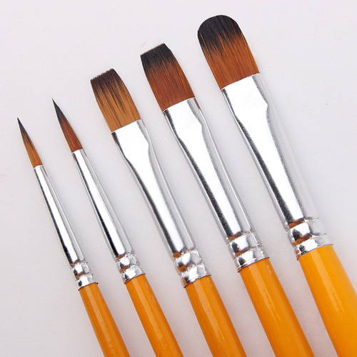Cross-border oil paint brush nylon hair brush set art painting materials painting acrylic brush student watercolor pen wholesale