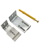 专业生产外墙扣件固定件幕墙岩棉板一体板挂件蝴蝶件免开槽干字件