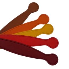 カラー皮取っ手皮取っ手礼箱取っ手皮箱取っ手木箱取っ手pu皮取っ手皮条メーカー卸売り