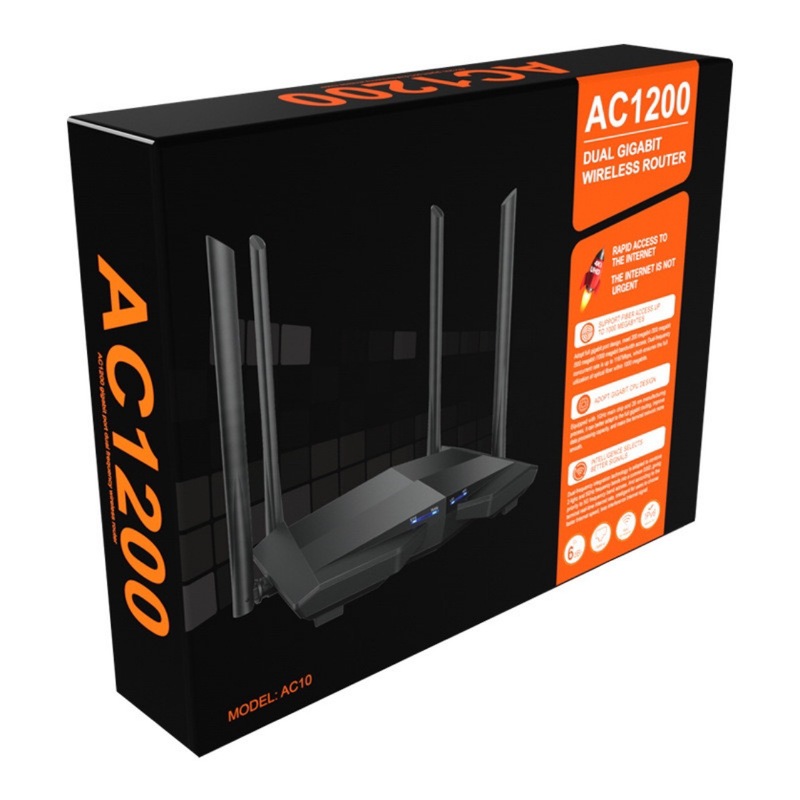 英語版騰達AC10ギガポートAC1200M無線5GデュアルバンドWi-Fiデュアルギガ拡張タイプ|undefined