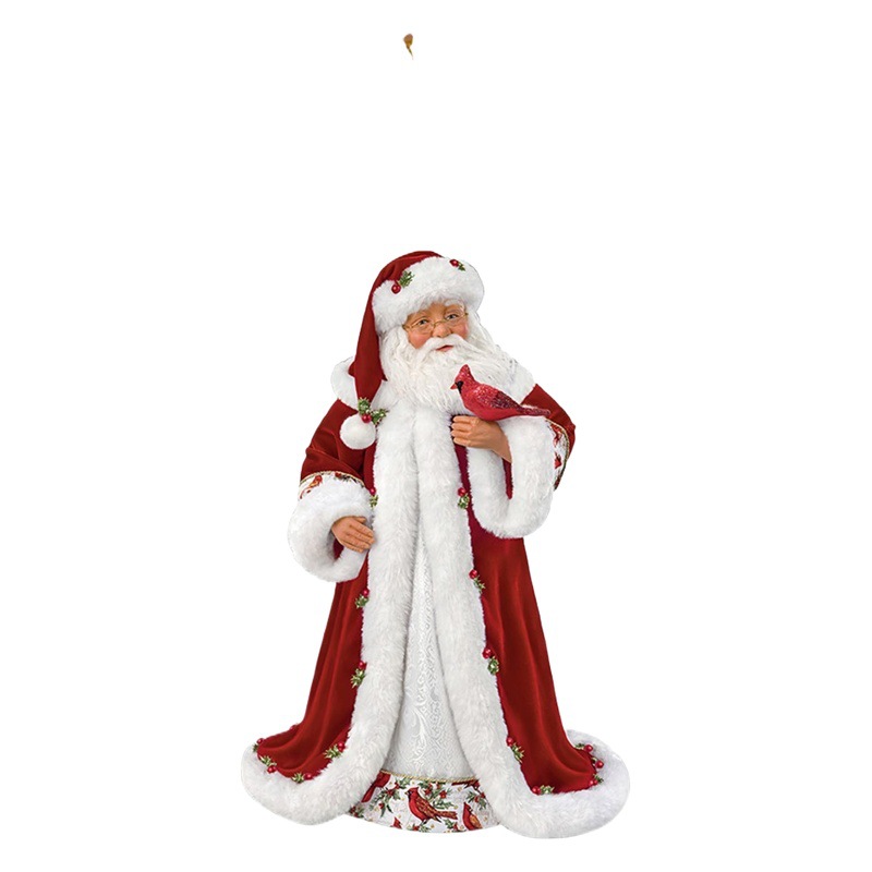 Transfronterizo nuevo creativo árbol de Navidad Santa Claus acrílico colgante artesanía coche colgante decoraciones para el hogar