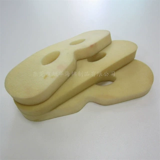 厂家供应环乳胶海绵眼罩 环保舒适透气护眼仪海绵异形乳胶眼罩