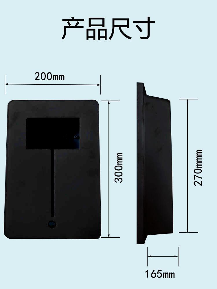 新能源汽车充电桩外壳家用国标七孔7KW挂壁式商用家用刷卡预约11W