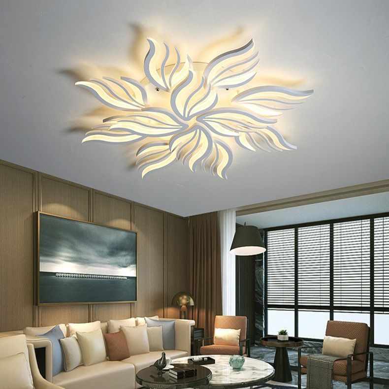 Explosiones transfronterizas dormitorio comedor doméstico lujoso ambiente ligero lujoso Zhongshan simple sala de estar iluminación creativa lámpara de techo