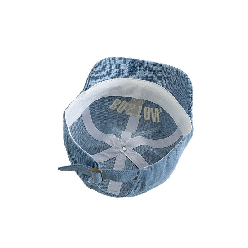 Sombreros para bebés primavera y otoño nuevos sombreros de pato protectores solares calientes pequeños bordes bebés, niños, niñas y niños, sombreros de béisbol pequeños meses