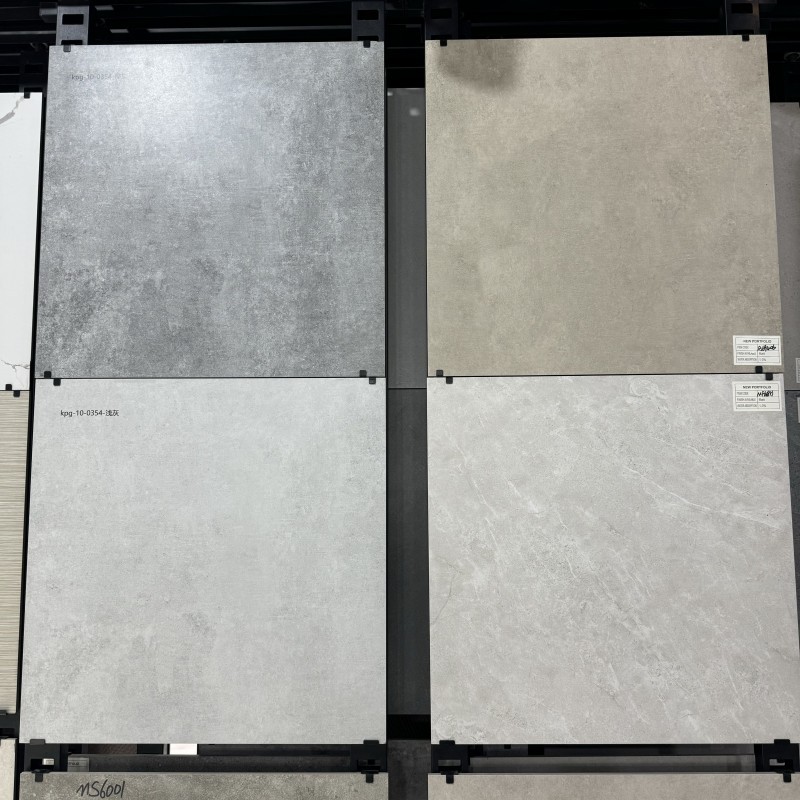 微水泥灰色仿古砖600X600客厅地板砖800X800哑光防滑复古瓷砖墙砖