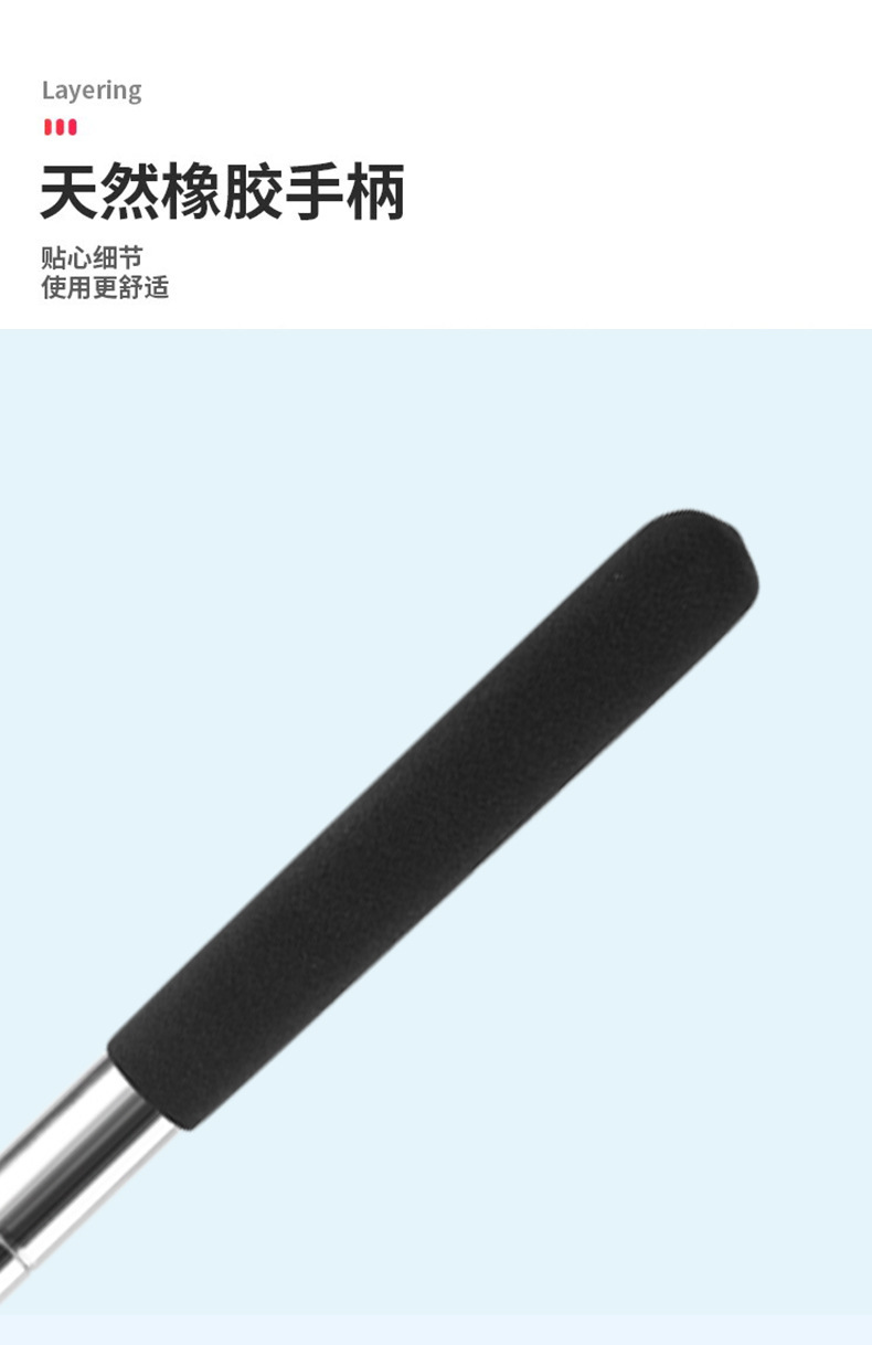 Car Rearview Mirror Wiper Stainless Steel Telescopic Squeegee 22-65cm Windshield Defogger Cleaning Blade specifications