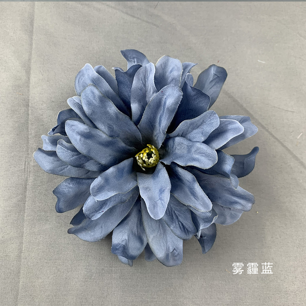 Simulación de flores de orquídea 14cm diámetro de orquídea violeta material de lámpara de flores DIY flor de pared flor de flores falsas flores