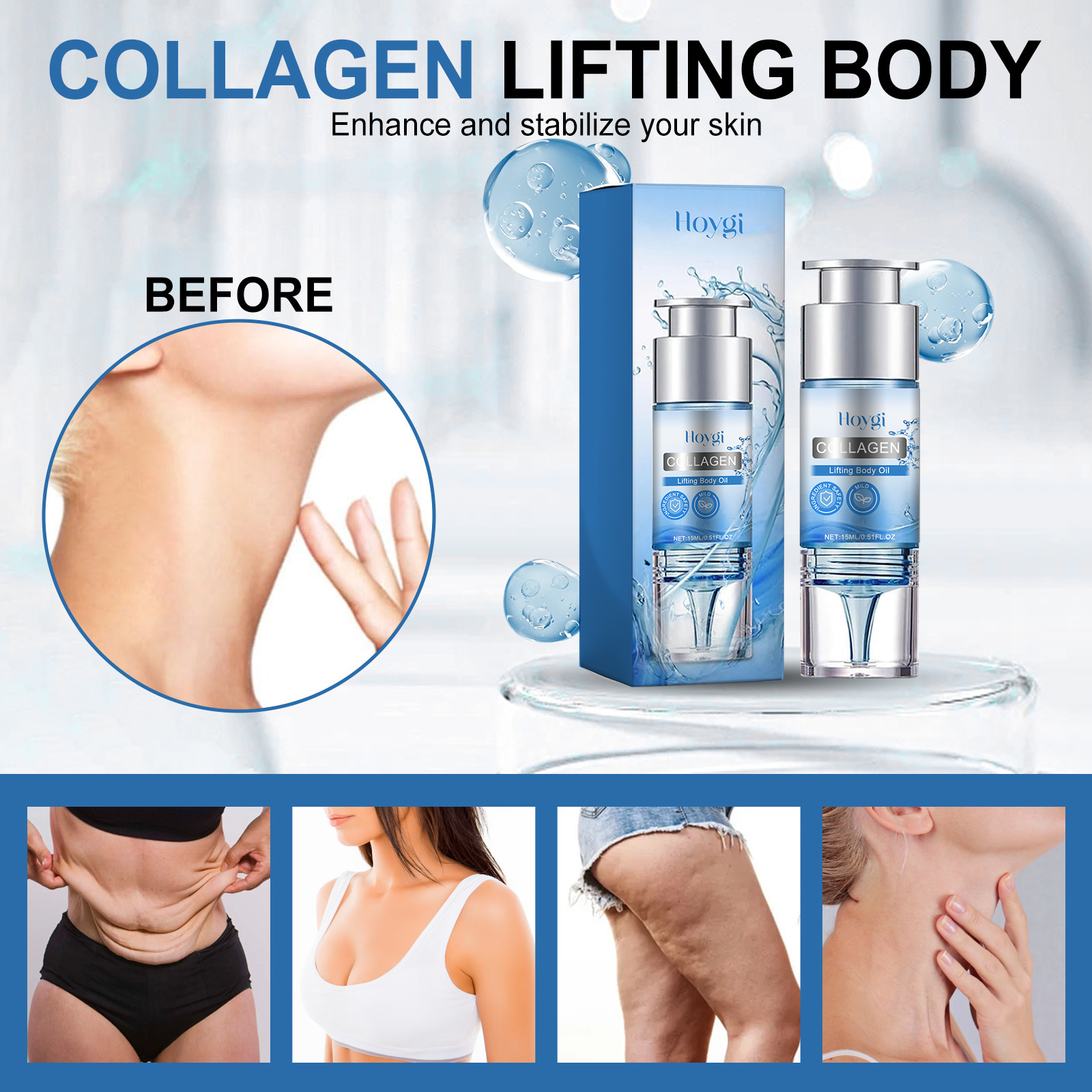 Hoygi Collagen Body Care Oil Image 5